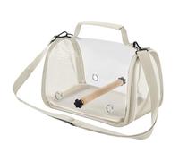 Jaula de viaje, compacta y compacta, mochila de almacenamiento ligera para canarios, periquito canario, periquito para hámster, pinza, periquito, canario, cacatúa, interior y exterior