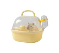 Jaula de Viaje para hámster - 200 g Tamaño 20x18 cm | de Transporte, transportador de Viaje portátil para Mascotas pequeñas | para Viajes Cortos, mudanzas de Larga Distancia, visitas al veterinar