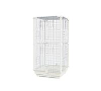 Jaula de Vuelo Luxury Time Capsule Parrot Villa Jaula de Metal Acero Inoxidable Primera Calidad for Amigos emplumados con Estilo