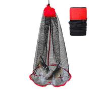 Jaula flotante para pescado - Cesto plegable de , soporte portátil | Bolsa de captura al aire libre, accesorios de almacenamiento simples para kayak y actividades de expedición en aguas bravas