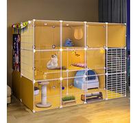 Jaula Grande para Gatos, Recintos para Gatos En Interiores, Jaulas para Mascotas para Gatos, Jaula para Perros, Jaula para Gatos HD, Recintos para Interiores para Gatos, Diseño De Bricolaje, Parque