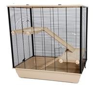 Jaula inter-zoo g306actb metal plástico 80 x 80 x 48 cm - marca: inte