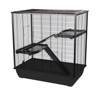 Jaula inter-zoo g306actb metal plástico 80 x 80 x 48 cm - marca: inte