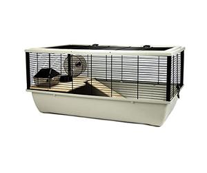 Jaula Little Friends Grosvenor, para Ratones y hámster, con Plataforma y Escalera de Madera