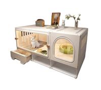 Jaula Lo último en jaulas for Conejos for Mascotas al Aire Libre, Elegante casa for, Acogedor Nido de for conejitos Felices