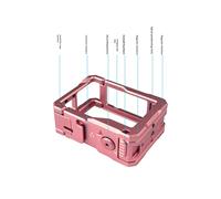 Jaula Metálica para Action 5 Pro/4/3, Carcasa Protectora Completa de Liberación Rápida con Expansión de Zapata Fría B