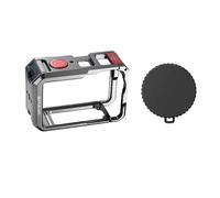 Jaula metálica PULUZ de doble apertura para cámara, compatible con DJI Osmo Action 6, marco protector