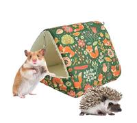 Jaula para Animales pequeños, Cama para Conejos | Jaulas para hámster - Casa cálida para Dormir para Mascotas pequeñas, Accesorios para hámster, Refugio Acogedor Multifuncional para Mascotas pequeñas