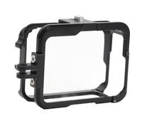 Jaula para Cámara para Cámara de Acción Ace, Marco Protector para Cámara Deportiva de Aleación de Aluminio con 2 Soportes de Zapata Fría, Soporte para Disparo Horizontal y Vertical