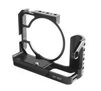 Jaula para cámara R50V para Canon EOS R50 V, Jaula R50V y Soporte en L. Diseño Intercambiable con Montura Cold Shoe Compatible con Interfaz ARRI de 1/4" y Arca