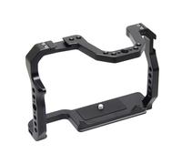Jaula para cámara réflex digital 70D/80D/90D, construcción de aluminio, abrazadera de video integrada, múltiples agujeros roscados, jaula DSLR