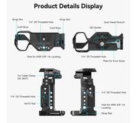 SmallRig Jaula para Sony A7 III / A7RIII / A7IIIA 2087D