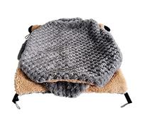 Jaula para conejillos de indias Jaula de cama esencial multicapa suave loro hámster toca columpio de hámster dormido