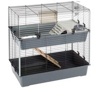 Jaula para conejos color Gris