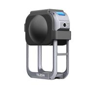 Jaula para conejos de aleación de aluminio TELESIN compatible con marco protector de liberación rápida