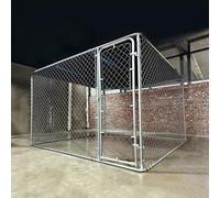 Jaula para Conejos De Forma Cuadrada, Gallinero Grande De Metal, Casa para Conejillos De Indias Sin Cita Previa para Patio Trasero Al Aire Libre, Césped De Granja, Uso De Animales Pequeños(300*300*180