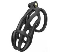 Jaulas de pene marca Rimba Rimba Toys - P-Cage PC02 - Penis Cage Size L - Black