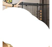 Jaula para Gatos, transportador rígido para Gatos, recinto para Gatos, condominios y Torres para Gatos, jaulas Plegables para Gatos, Viene con Escalera y Hamaca (Tamaño: 75 cm * 39 cm * 109