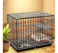 Jaula para gatos Valla para gatos de Alambre Multicapa Ampliada y elevada Jaula para Conejillos de Indias para Hurones Valla para gatos de Viaje para Acampar al Aire Libre con Band