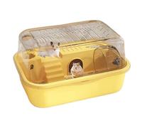 Jaula para hámster - Hábitat De Dos Plantas, Villa De Lujo Para Hamster, Recinto Transparente Para Mascotas | Diseño De Vida Espacioso Para Pequeños Roedores, Ejercicio De Descanso, Nidificat