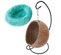 Jaula para hámster Hamster Hideout Hamaca Colgante con Jaula de Soporte colchón for Animales pequeños