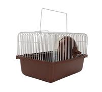 Jaula para Hámster para Mascotas con Rueda para Correr, Botella de Agua, Recipiente para Alimentos, Casa Portadora Portátil, Ratones, Hogar, Hábitat para Salir de Viaje, Casa de