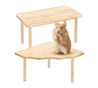 Jaula para hámster Parque infantil Chinchilla Madera | Gerbil Espacio de descanso para amantes de los animales, Padres mascotas, cuidadores, sala de estar, dormitorio