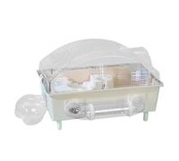 Jaula para hámster - Ratş Cage | Pet House Enclosure - Secure Lightweight Cages with Tube Exercise Wheels for Hamsters Chinchillas Bunnies Ferrets Guinea Pigs & Gerbils Indoor Outdoor Use