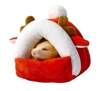 Jaula para hámster y animales pequeños, accesorios de jaula de algodón escondite para otoño e invierno, para mantener el calor de las ratas de cobaya (B)