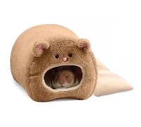 Jaula para hámster y animales pequeños, accesorios de jaula de algodón escondite para otoño e invierno, para mantener el calor de las ratas de cobaya (H)