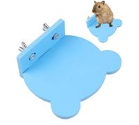 Jaula para hámsters, jaula de hámster - zona de descanso para mascotas - juguete para animales pequeños, decoración de jaula de hámster, estructura de actividad para mascotas, para pie, escalada