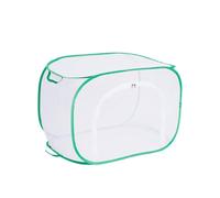 Jaula para insectos de hábitat de oruga, mariposa, jaula de insectos emergente, casa de oruga, cubierta de plantas pastoralistas, malla ultrafina, cubierta de cama elevada, protección contra pájaros