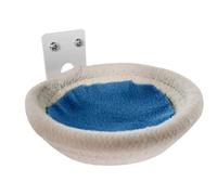 Jaula para loros pequeños, cama y cálida para pájaros, nidos de pinzón para jaulas, jaula cálida para loros, periquitos, cacatúas, pinzones canarios, tortolitos durmiendo