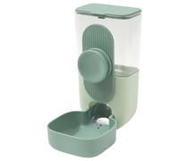 Jaula para pájaros Alimentación y bebedero automático colgante y | Dispensador automático de agua para periquitos, jaula de pájaros, cacatúas, canarios, comedero verde menta