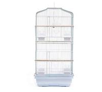 Jaula para pájaros, aviario de pájaros, pajarera con asa portátil para periquitos, canarios, calopsita, jaula de pájaro, canario, loro, apto para todo tipo de aves, 46 x 36 x 92 cm