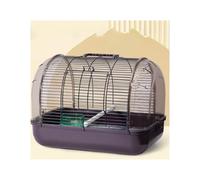 Jaula para pájaros Bird Cage Parrot Special out Pet Acrylic Soporte de Jaula de Vuelo(Bruin)
