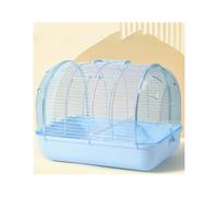 Jaula para pájaros Bird Cage Parrot Special out Pet Acrylic Soporte de Jaula de Vuelo(Light Blue)