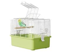 Jaula para pájaros, jaula desmontable para periquitos, accesorios impermeables para pájaros, jaulas de vuelo ligeras para animales domésticos