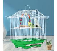 Jaula para pájaros Jaula para pájaros de Lujo de Alta Gama, Jaula para pájaros pequeña y Mediana, Jaula para pájaros Moderna y Sencilla para el hogar, Jaula de cría para agapornis, pinzones, Loros,