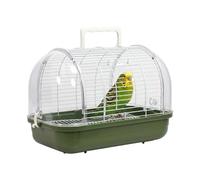 Jaula para pájaros, portátil, protegida del sol, jaula de pájaros, con vista completa, para interior y exterior, balcón, salón, periquito, canario, cacatúas