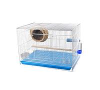 Jaula para pájaros sólida, Jaula Cuadrada para periquitos, Loros, Jaula para pájaros económica para el hogar, Suministros para Mascotas para agapornis, pinzones, Jaula para pájaros para Loros