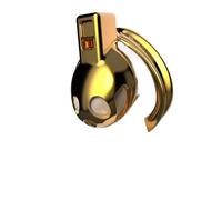 Jaula para pene de acero inoxidable, jaula para pene transpirable, disponible en 2 tamaños de anillo, esclavitud para pene para hombres, fetiche SM, pornografía, castidad, juguetes sexuales(40mm)