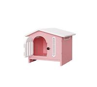 Jaula para Perros Casa for Perros Four Seasons for Universal Jaula for for Villa for Mascotas (con Puerta)(Pink)