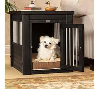 Jaula para Perros Confort Modelo Arkansas - Perrera de Interior - Fabricado con ECOFLEX - Cuatro Colores y Tres tamaños a Elegir (Negro, S (60,5x46,2x56,4cn))