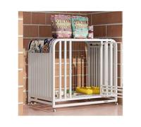 Jaula para Perros Household Extra Large Dog Cage Cat House Indoor Fence Pet with Toilet(Medio)