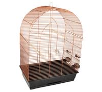 Jaula Para Sittich Flamingo Klara 3 Cobre 54x34x74,5cm Desmontable, 2 Tazones