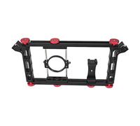 Jaula para teléfono móvil para hacer cine, transmisión en vivo y grabación de vídeo, marco de expansión de aluminio Vlog