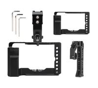 Jaula para trípode DSLR para Canon EOS M6MK II Estructura hueca de aleación de aluminio con múltiples opciones de montaje y estabilidad de montaje
