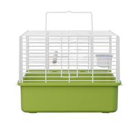 Jaula pequeña de pájaros,Cesta Metálica De Transporte con Asa,Jaula De Viaje Transpirable para Loros | Agapornis Animales Pequeños Pinzón Canarios NINFA Codorniz Hogar Exterior Coche Senderismo