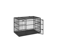 Jaula Pesada para Perros 122 x 75 x 80 cm Negro Tinta